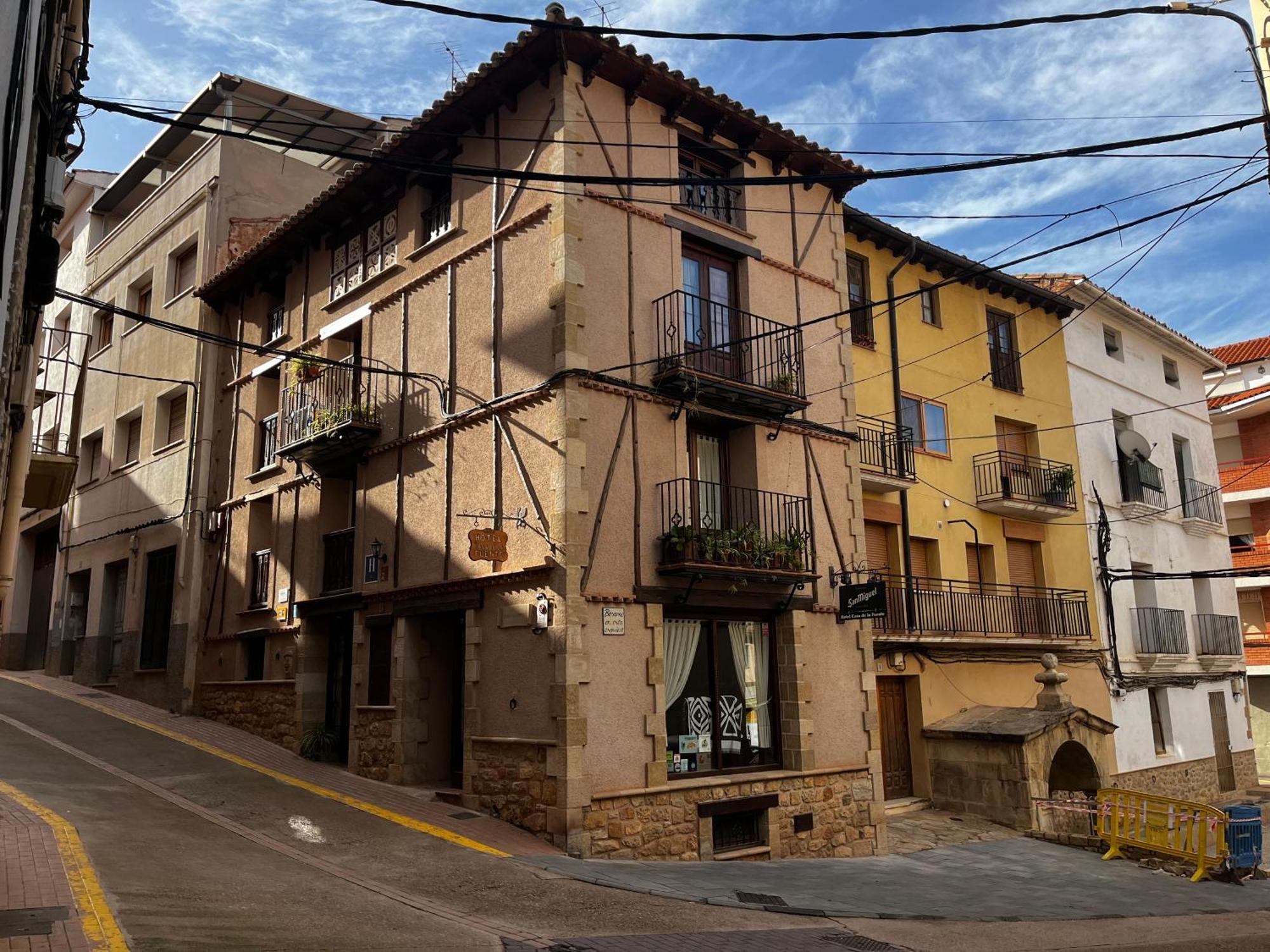 Hotel Casa De La Fuente Alcorisa Kültér fotó
