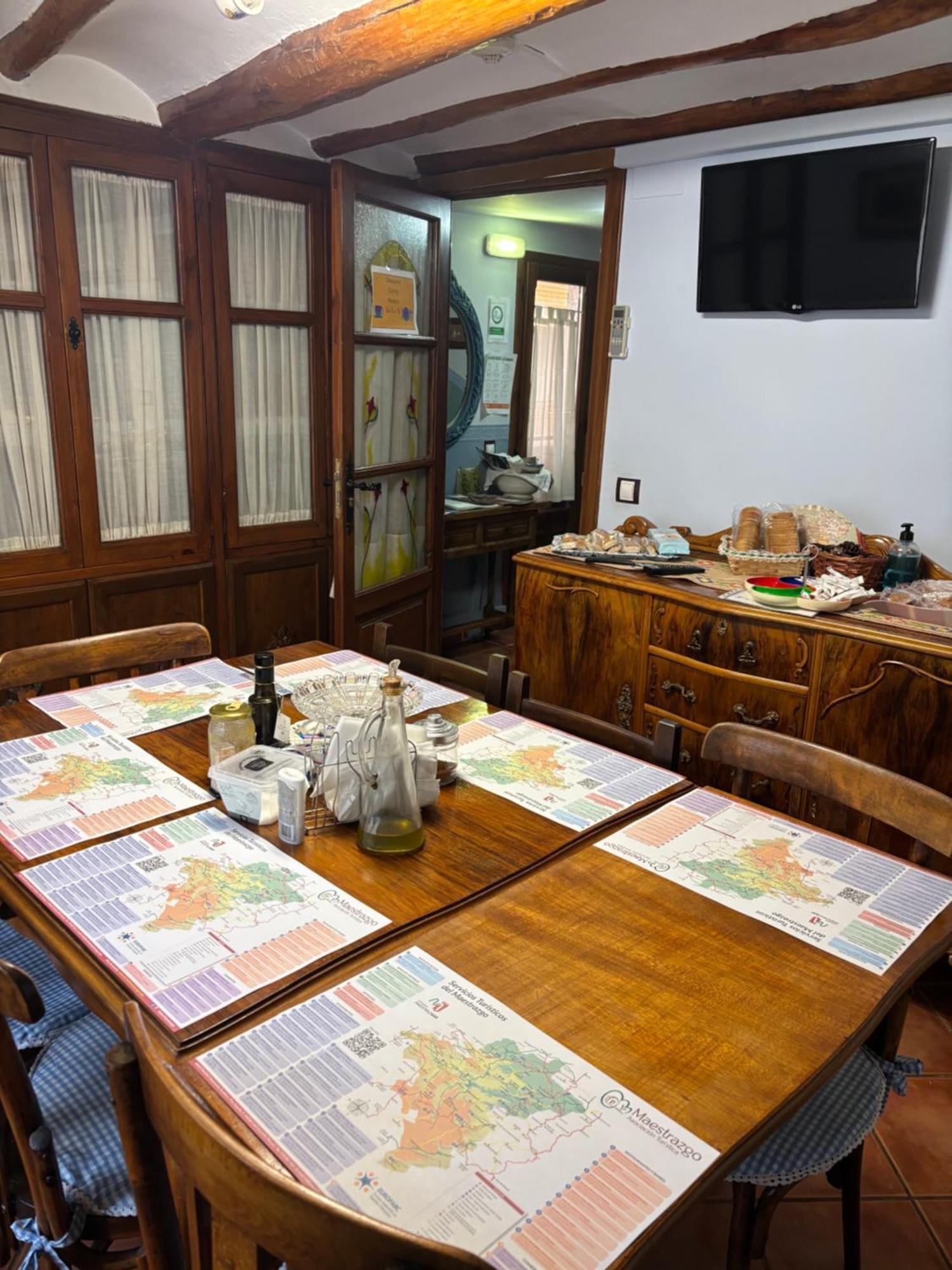 Hotel Casa De La Fuente Alcorisa Kültér fotó